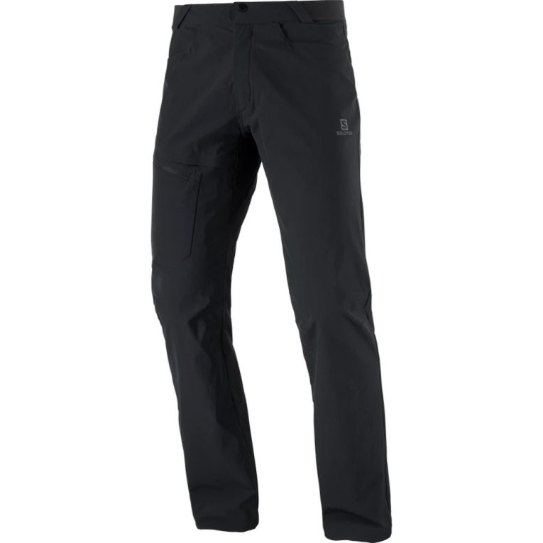 Black Salomon Wayfarer Men's Sport Pants | PH 06837O